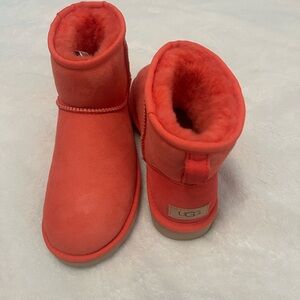 UGG Red Shearling Boots